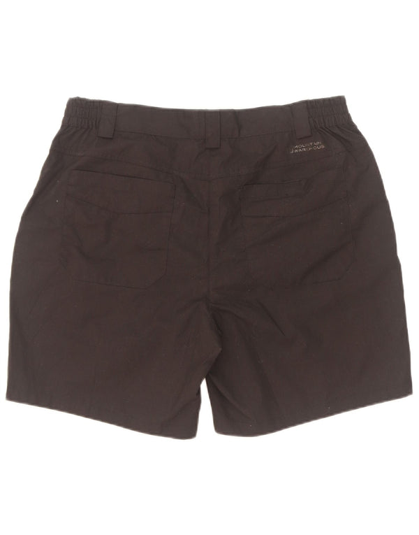 Mountain Warehouse Ženske ležerne kratke hlače UK 12 srednje W30 crni poliester