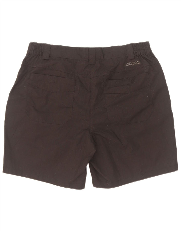 Mountain Warehouse Ženske ležerne kratke hlače UK 12 srednje W30 crni poliester