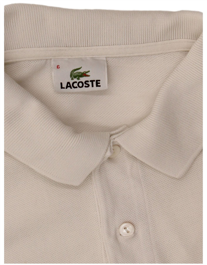 Lacoste muška polo majica veličina 6 XL bijela