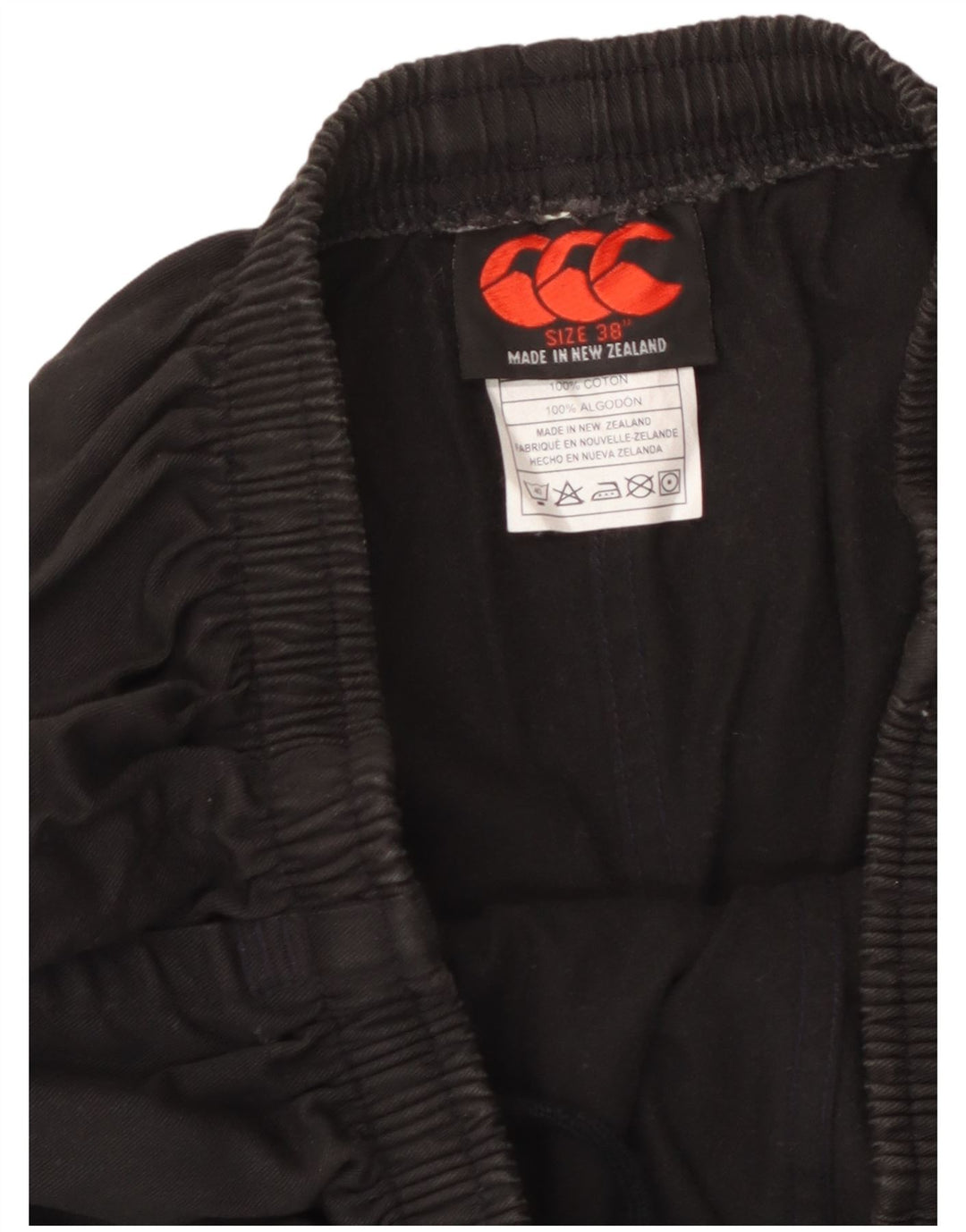 CANTERBURY Muške sportske kratke hlače XL crni pamuk