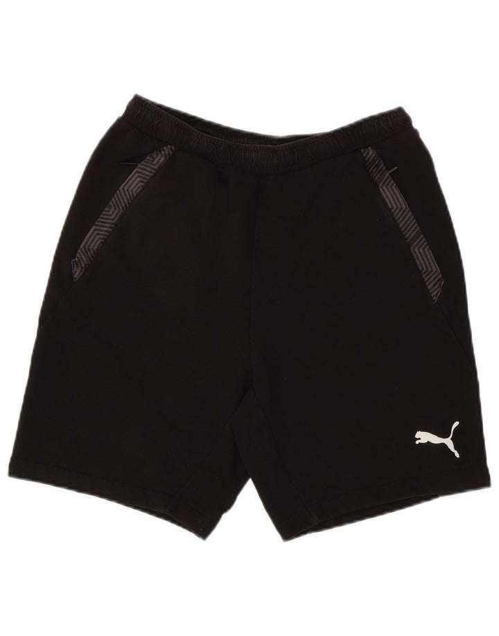 Male crne pamučne muške sportske kratke hlače Puma