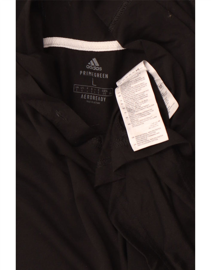 ADIDAS muška Aeroready majica s kapuljačom dugih rukava veliki crni poliester