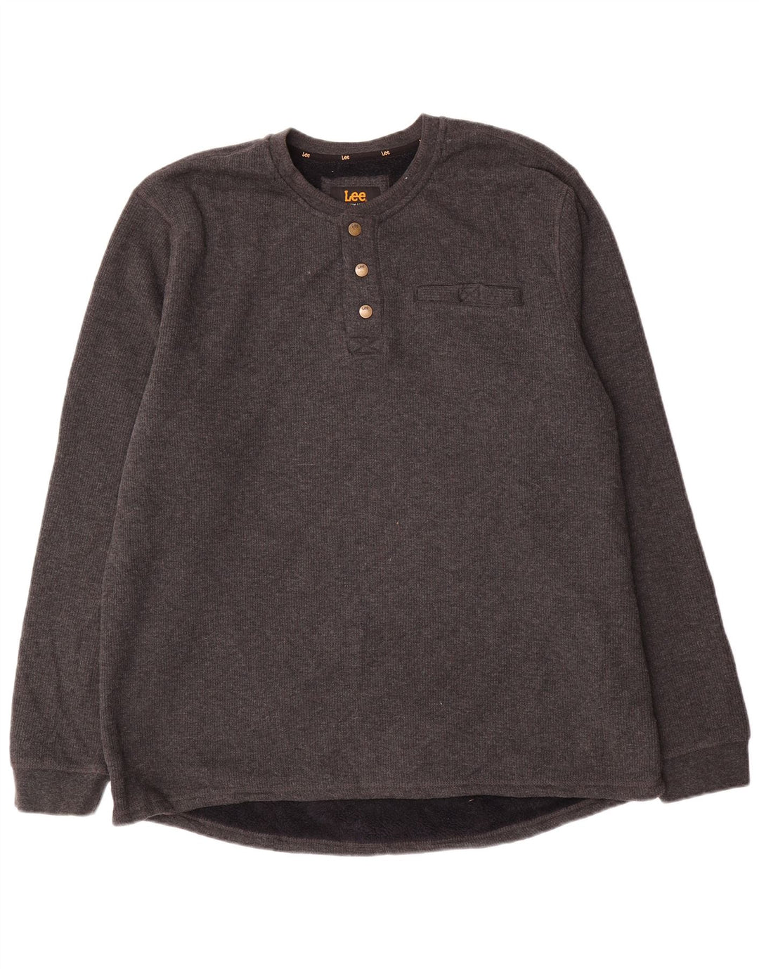 Lee muška majica s puderom Regular Fit XL, sivi flekasti pamuk