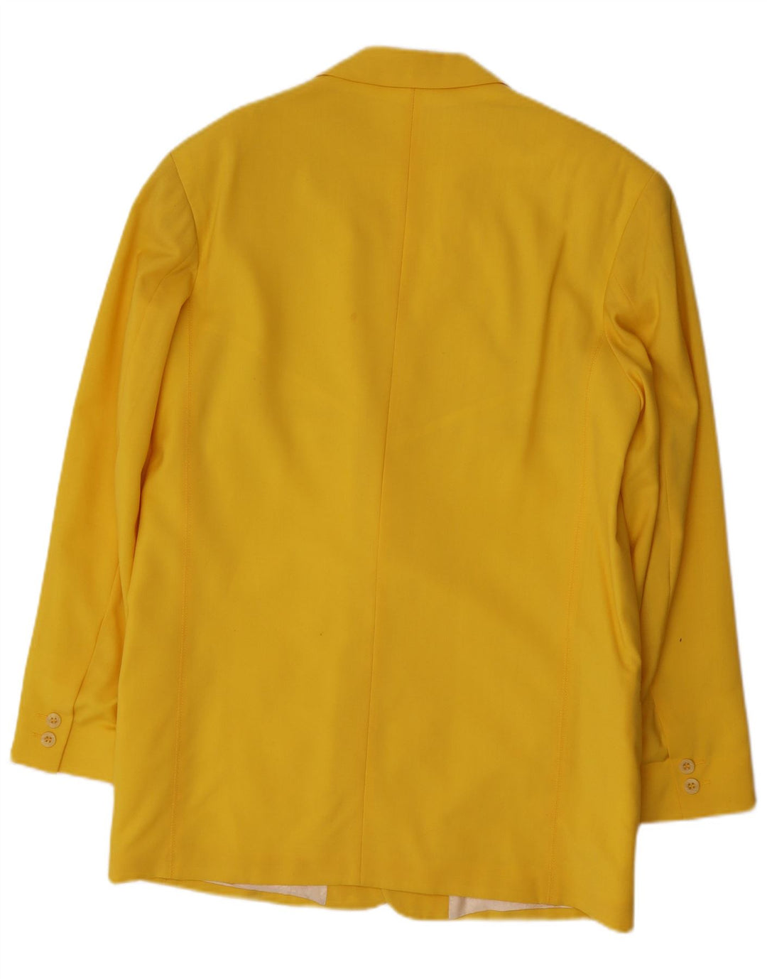 VINTAGE Muška jakna sa 2 gumba UK 40 Velika žuta vuna