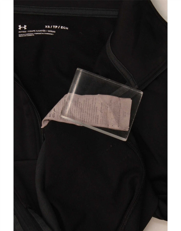 Under Armour muška trenirka gornja jakna XS crni poliester u boji