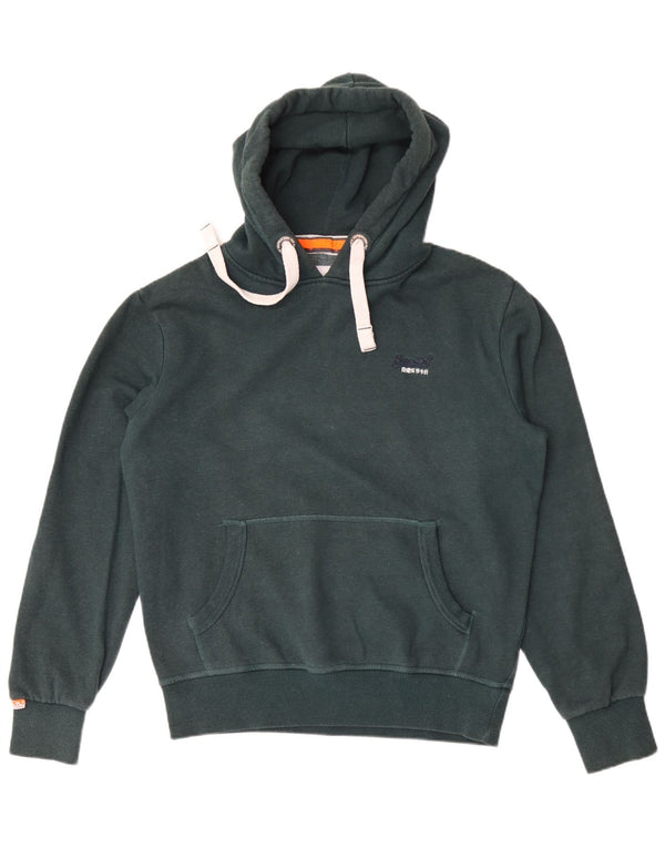 Superdry muška majica s kapuljačom Veliki zeleni pamuk