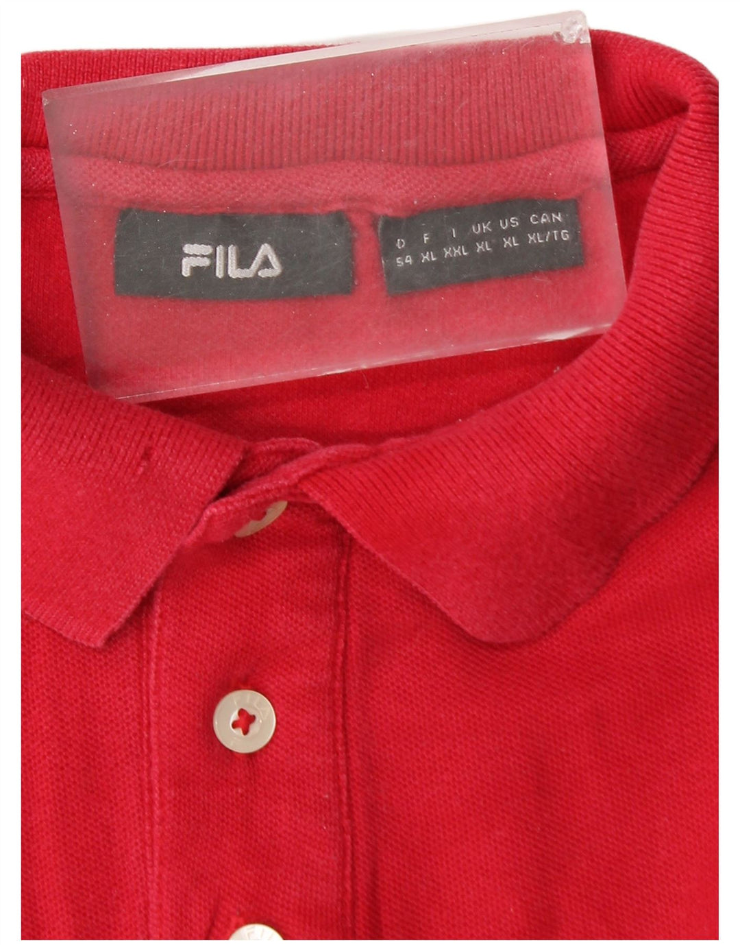 Fila muška polo majica XL crveni pamuk