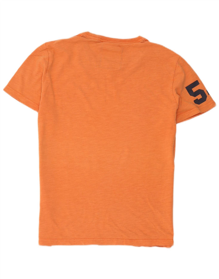 Superdry muška majica kratkih rukava srednje veličine, narančasta, pamuk