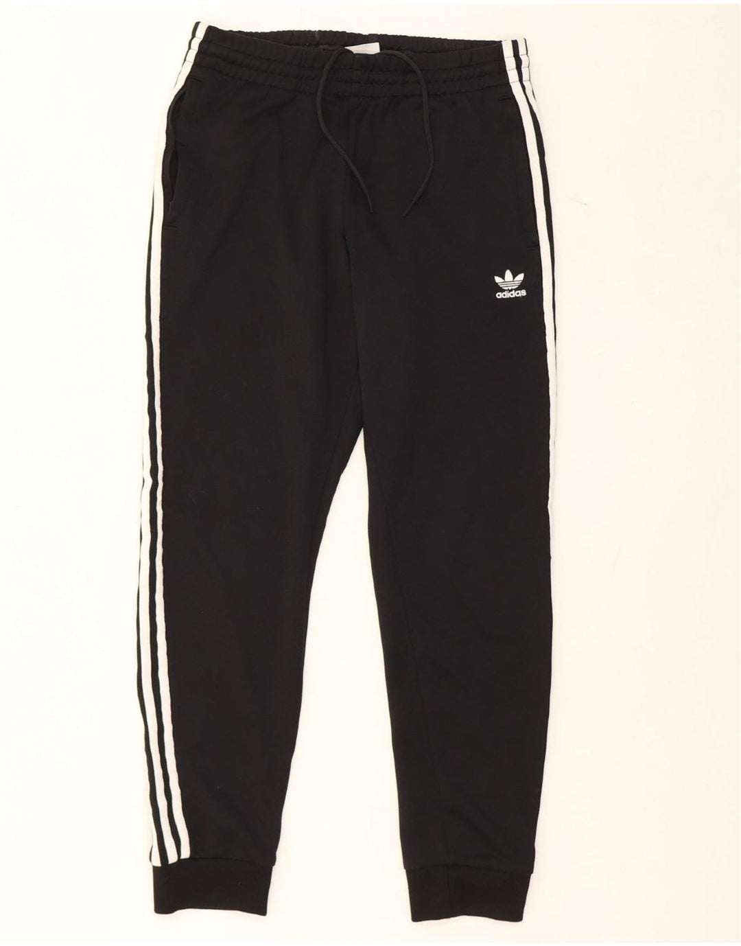 ADIDAS Mens Tracksuit Trousers Joggers Medium  Black Polyester Vintage Adidas and Second-Hand Adidas from Messina Hembry 
