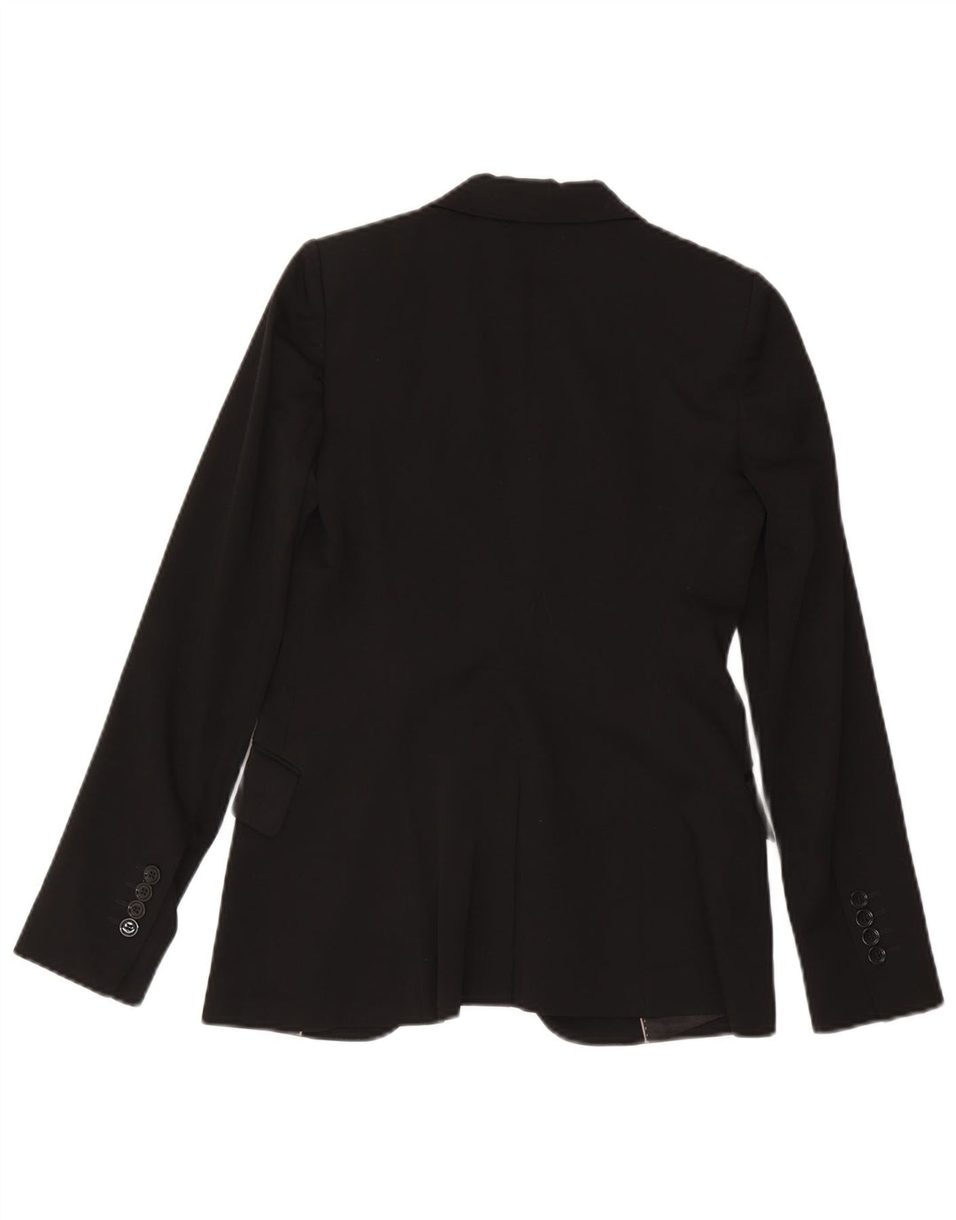 Massimo Dutti Ženska jakna s 1 gumbom EU 38 Mala crna vunena