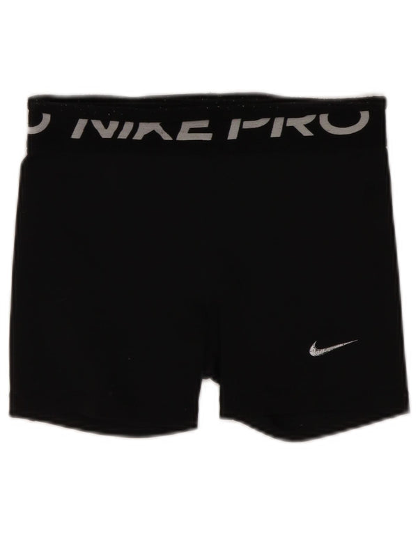 Nike Sportske kratke hlače za djevojčice 10-11 godina srednje crne sportske od poliestera
