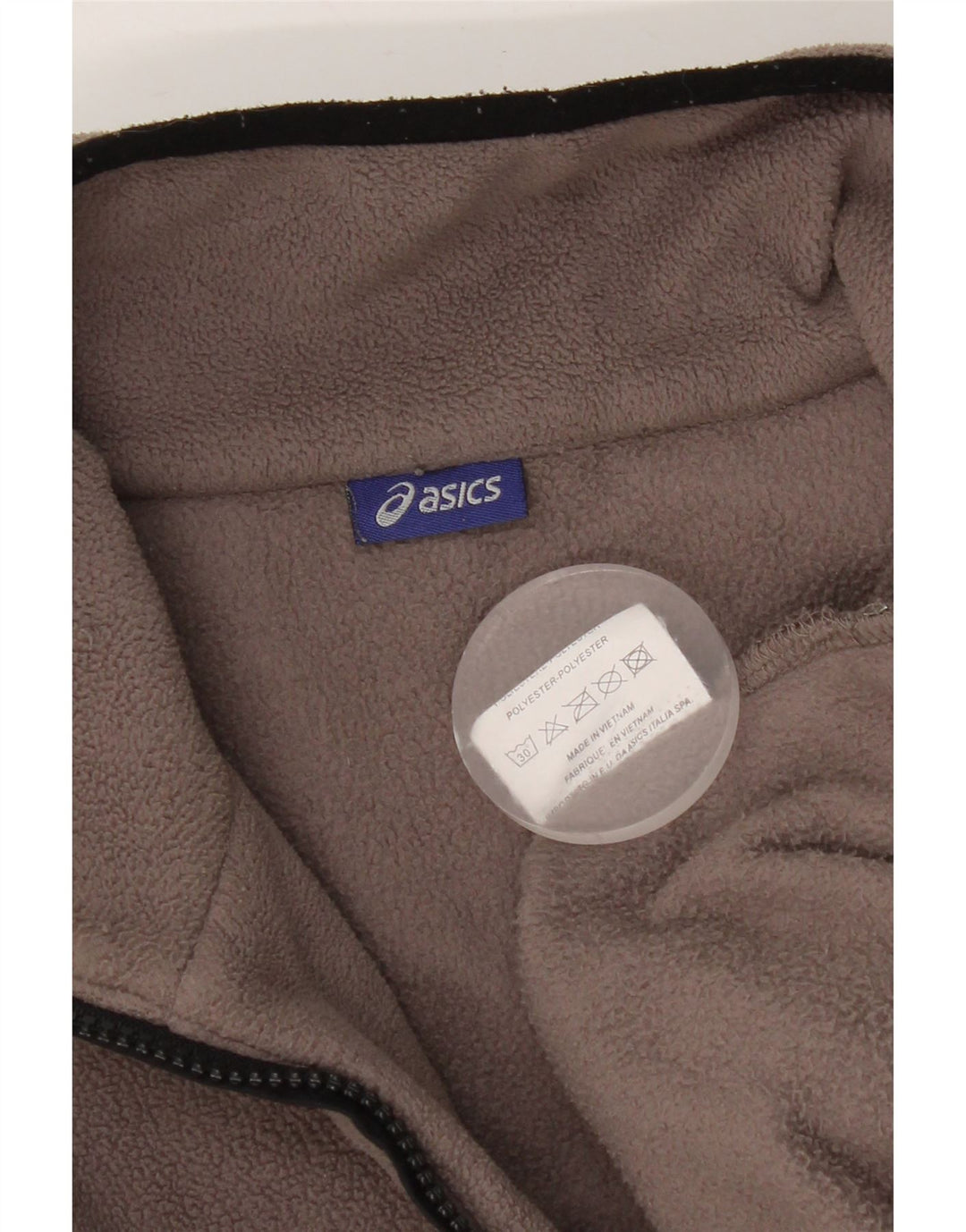 Asics muški džemper od flisa srednje smeđe boje od poliestera