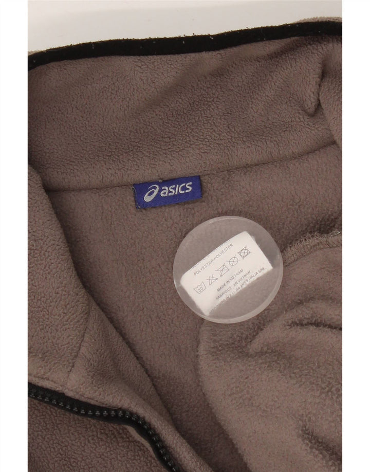 Asics muški džemper od flisa srednje smeđe boje od poliestera