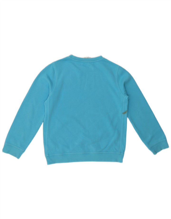 NIKE Boys Sweatshirt Džemper 10-11 godina srednje plavi pamuk