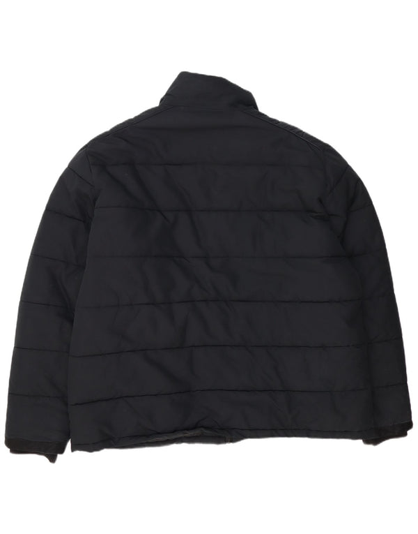 Marks & Spencer muška podstavljena jakna UK 46 3XL crni poliester