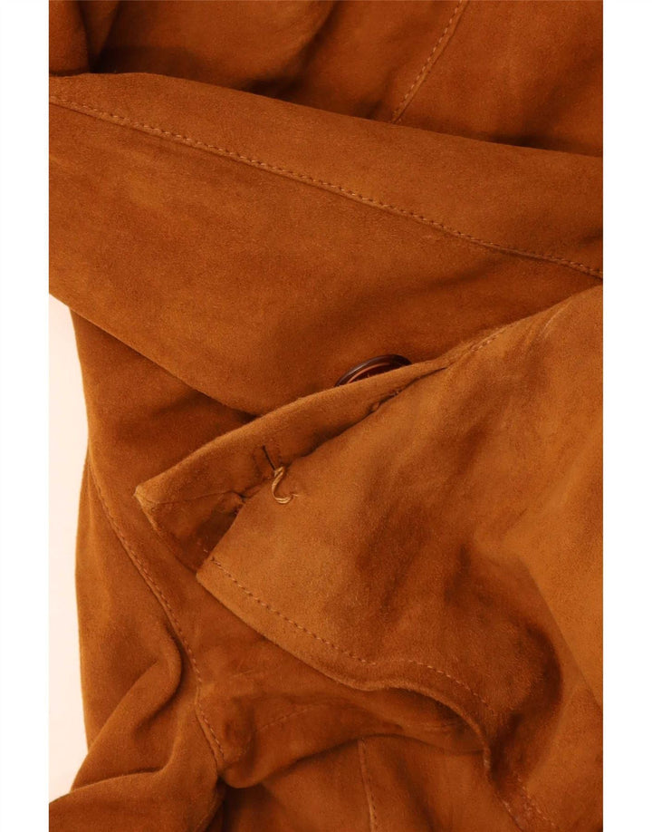 Vintage ženska antilop jakna IT 42 Medium Brown Leather