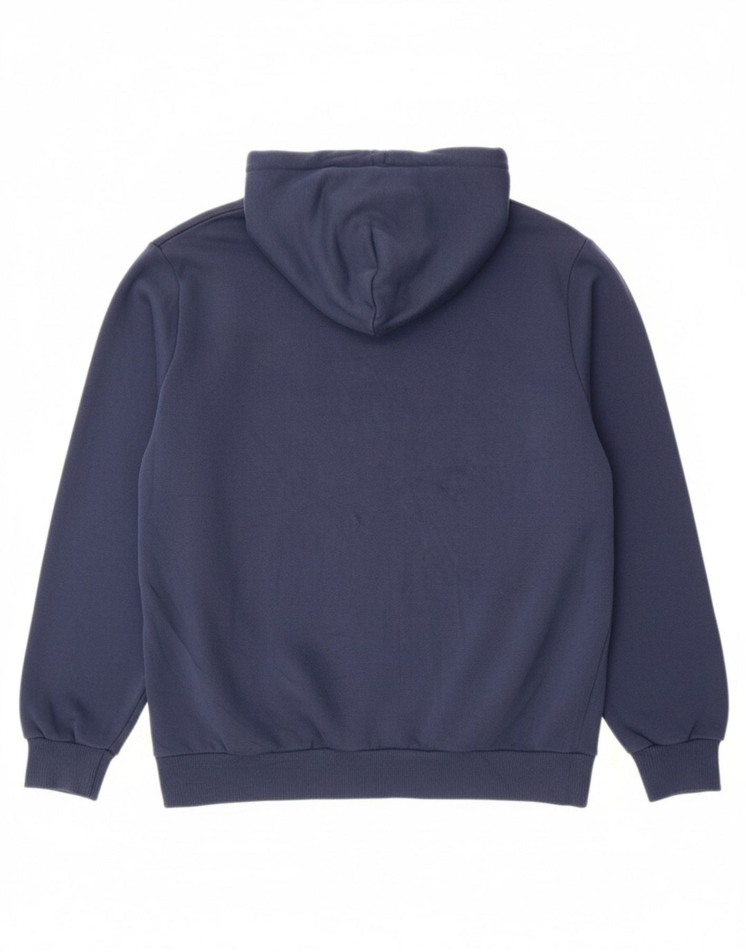 PUMA Mens Graphic Hoodie Jumper Medium Navy Blue Cotton