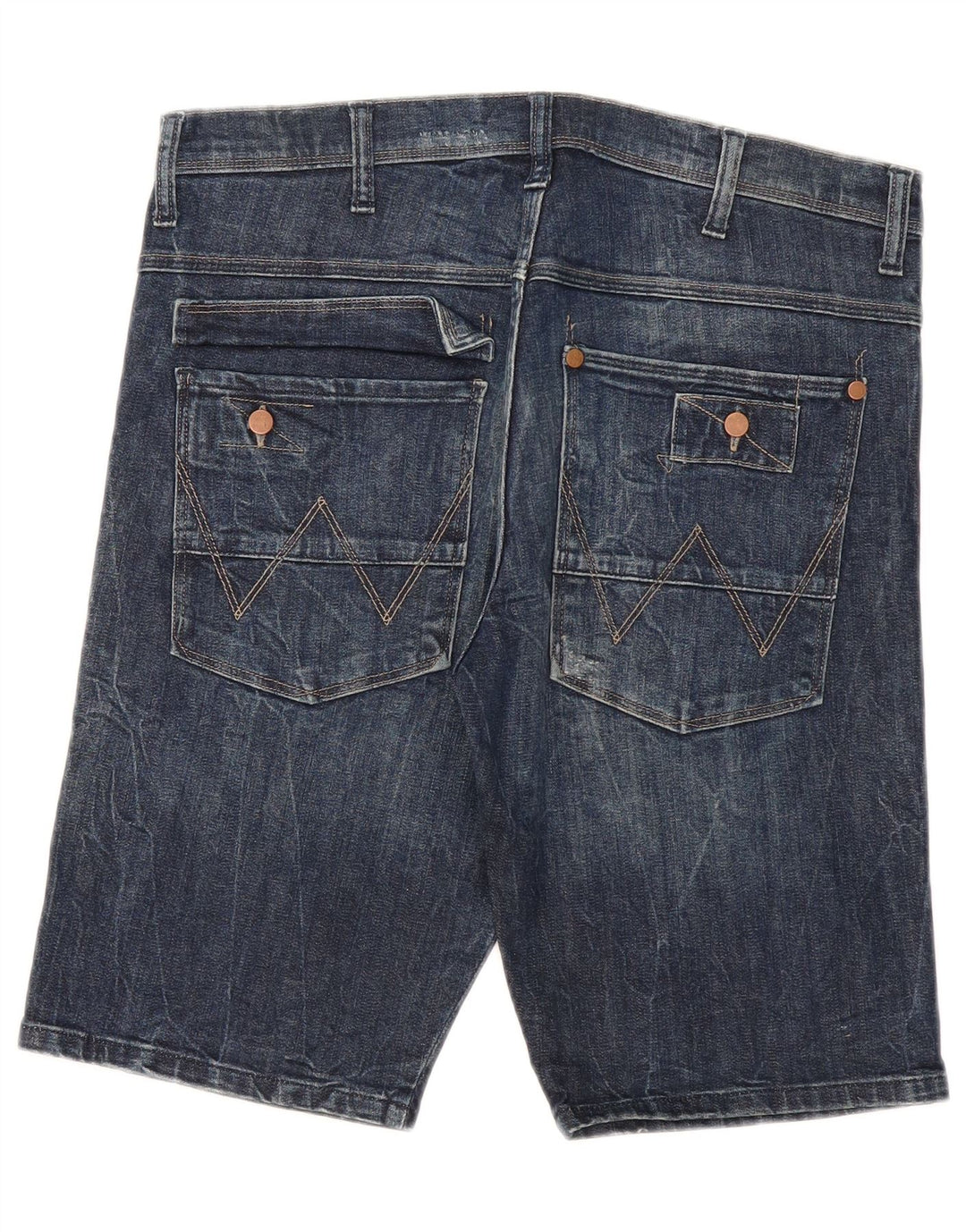 Wrangler muške traper hlače Kurt W32 srednje plavi pamuk