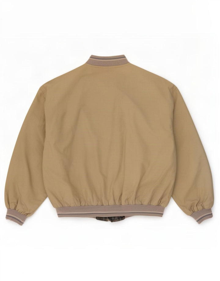 Mash muška reverzibilna jakna UK 40 Large Beige Colourblock Pamuk