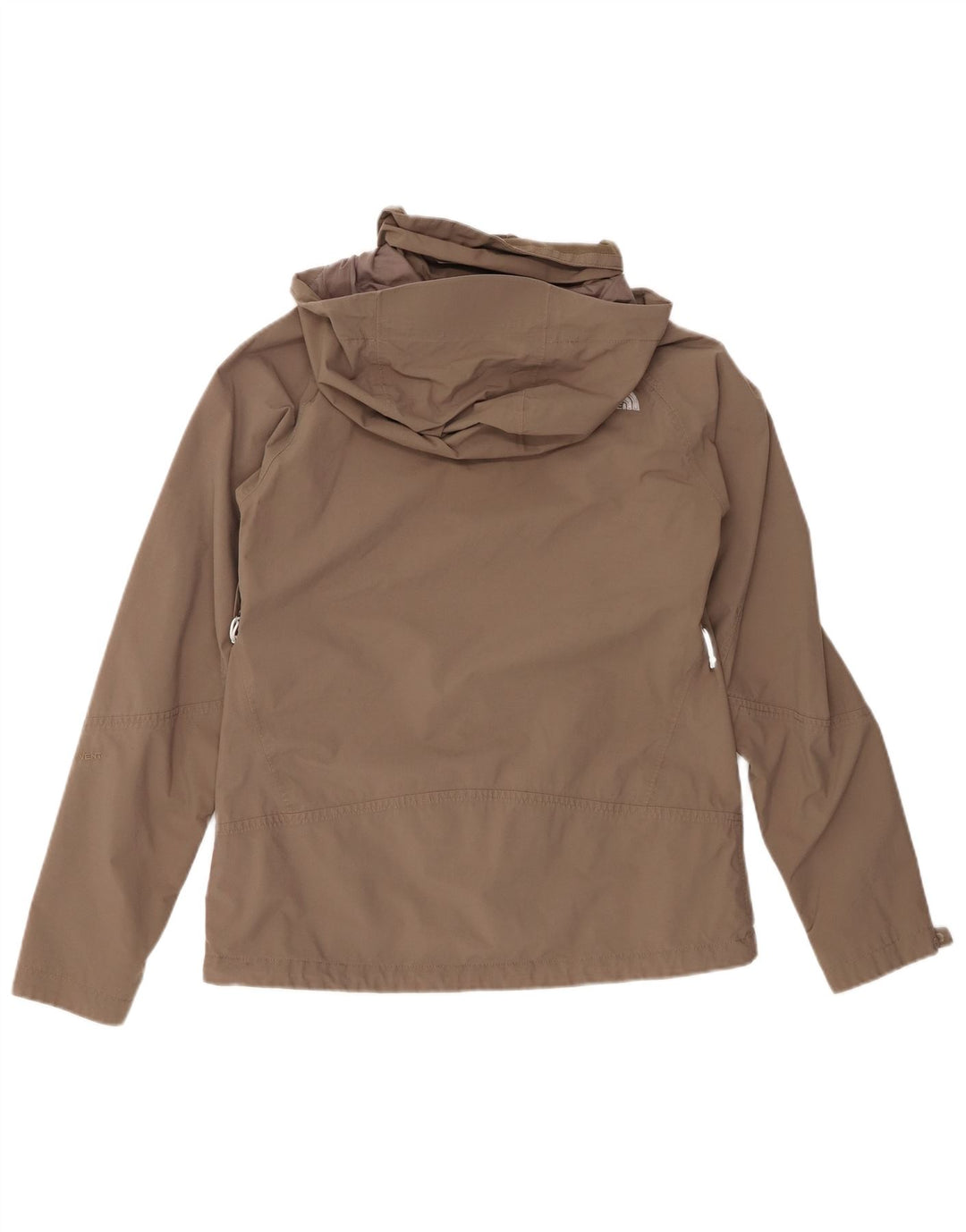 THE NORTH FACE Ženska kišna jakna s kapuljačom UK 14 Srednje sivi najlon