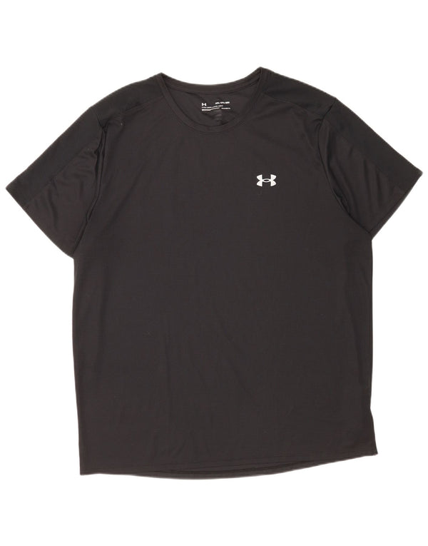 Under Armour Top majica kratkih rukava Heat Gear 2XL crni poliester