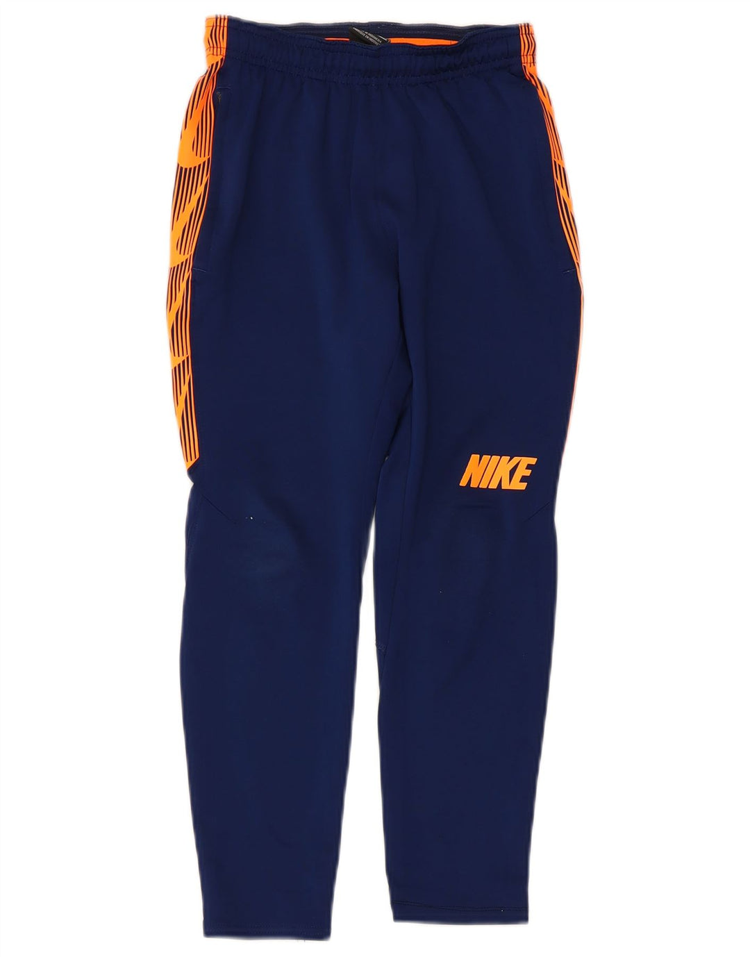 NIKE Boys Dri Fit Trenirke Hlače 8-9 godina male tamnoplave boje