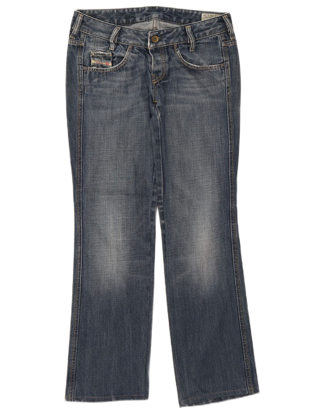 Diesel ženske Ryoth Bootcut traperice W28 L30 plavi pamuk