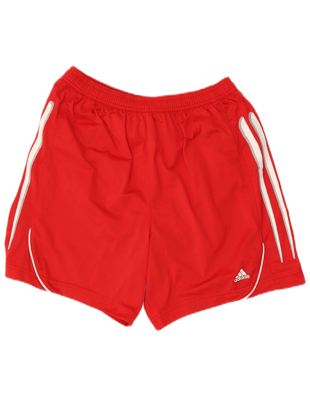 Adidas muške sportske kratke hlače srednje crvene boje od poliestera