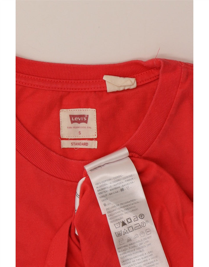 LEVI'S muška standardna majica kratkih rukava mala crvena pamuk