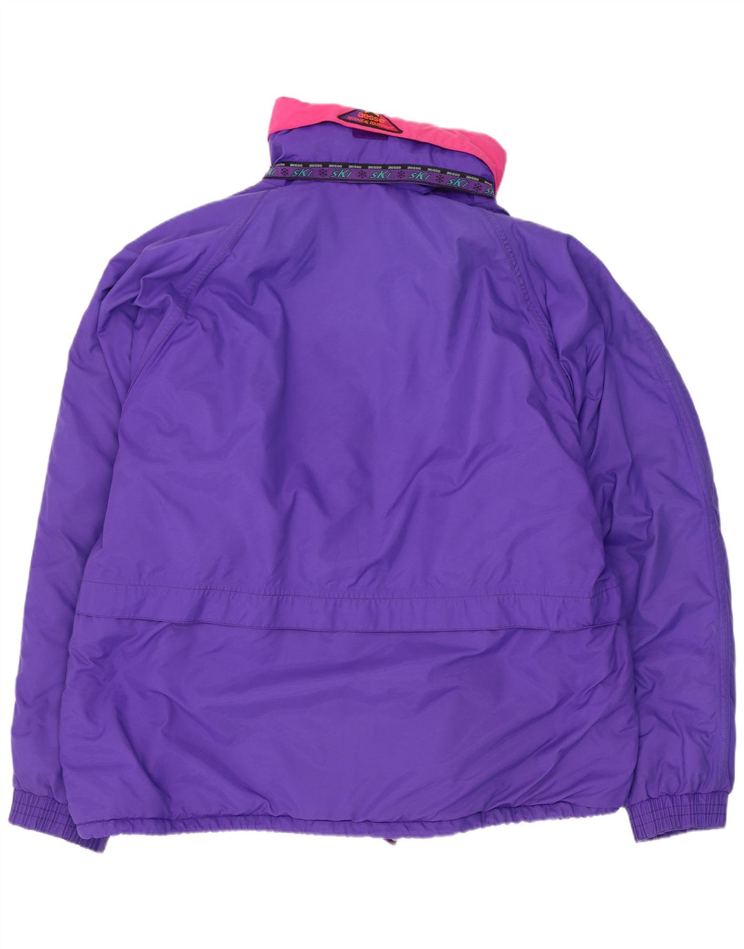 Aesse muška skijaška jakna s kapuljačom UK 40 Large Purple Colourblock