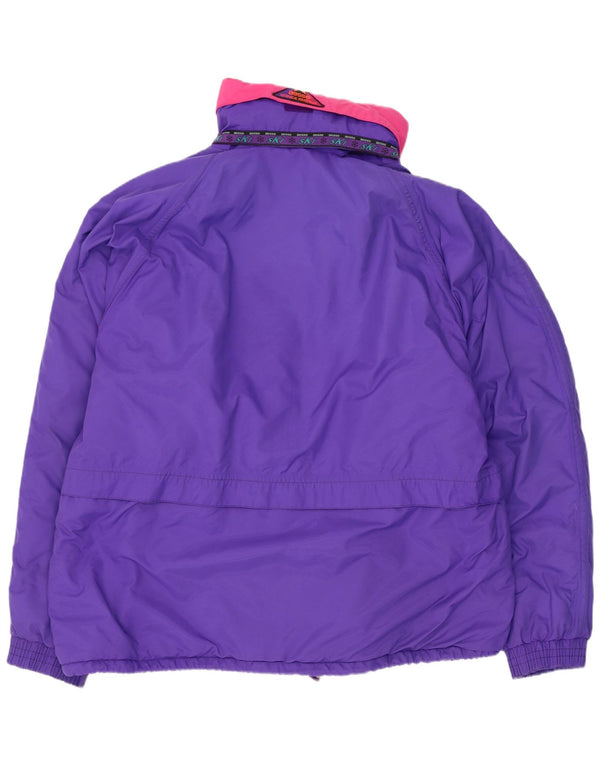 Aesse muška skijaška jakna s kapuljačom UK 40 Large Purple Colourblock