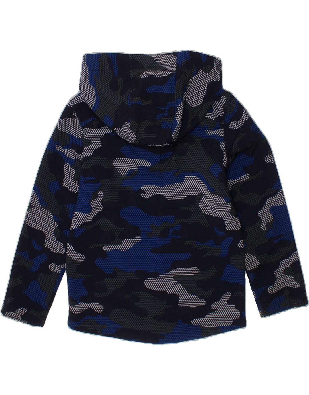 MOUNTAIN WAREHOUSE Boys Hooded Windbreaker Jacket 5-6 Years Blue Vintage Mountain Warehouse and Second-Hand Mountain Warehouse from Messina Hembry 
