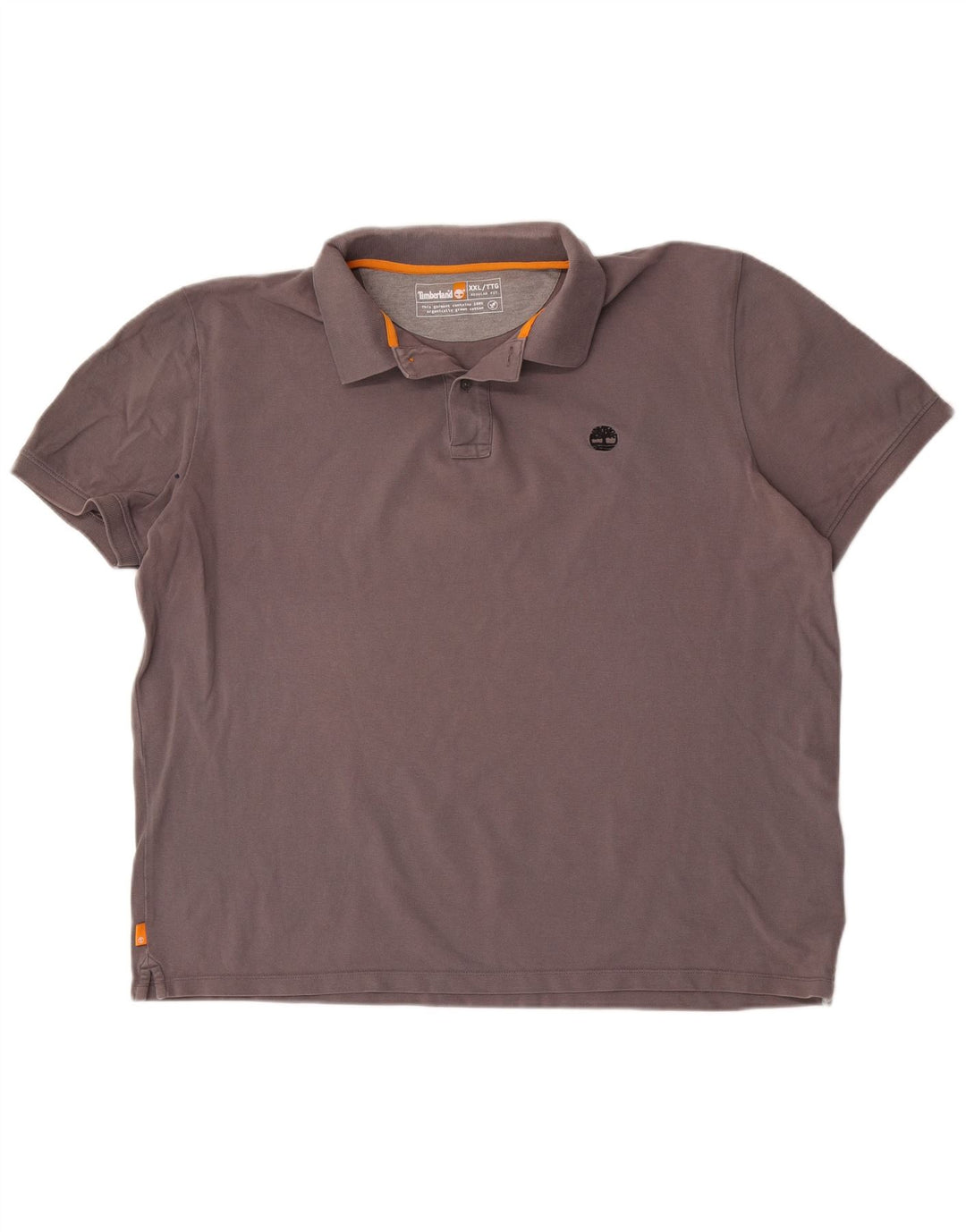 Timberland muška polo majica standardnog kroja 2XL sivi pamuk