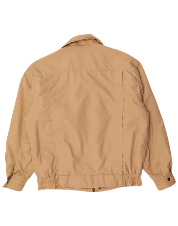Vintage muška vojna bomber jakna UK 42 XL bež
