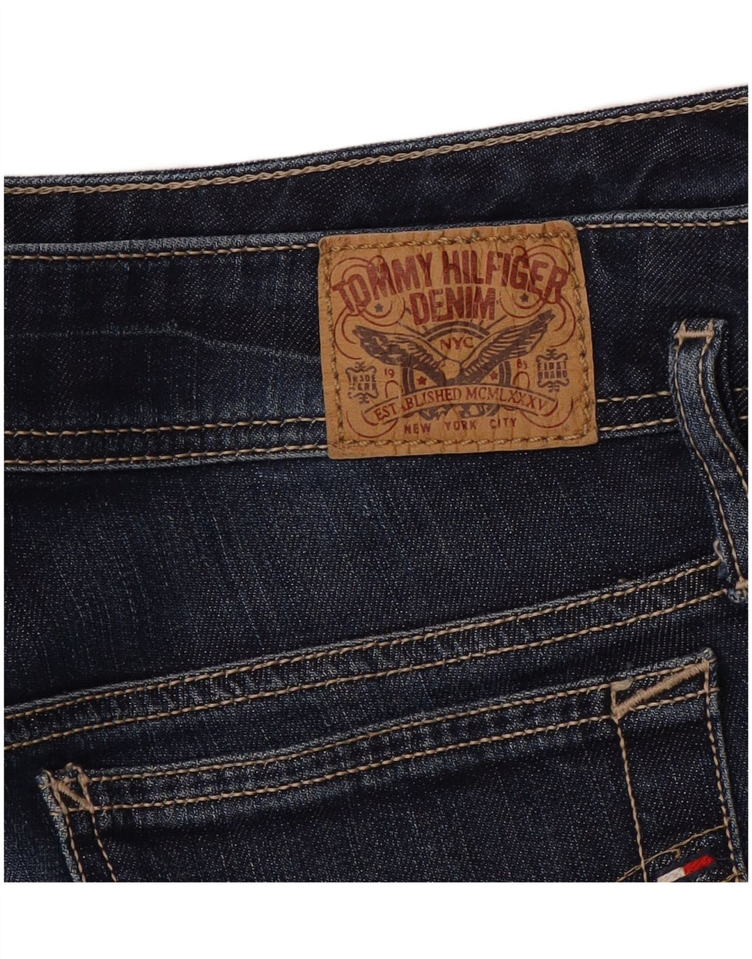 Tommy Hilfiger Ženske uske traperice W30 L30 Plave