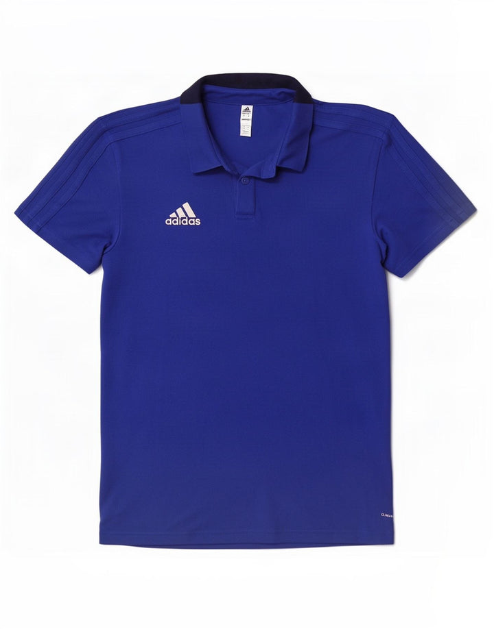 Adidas muška Climalite polo majica srednje plave boje, pamuk
