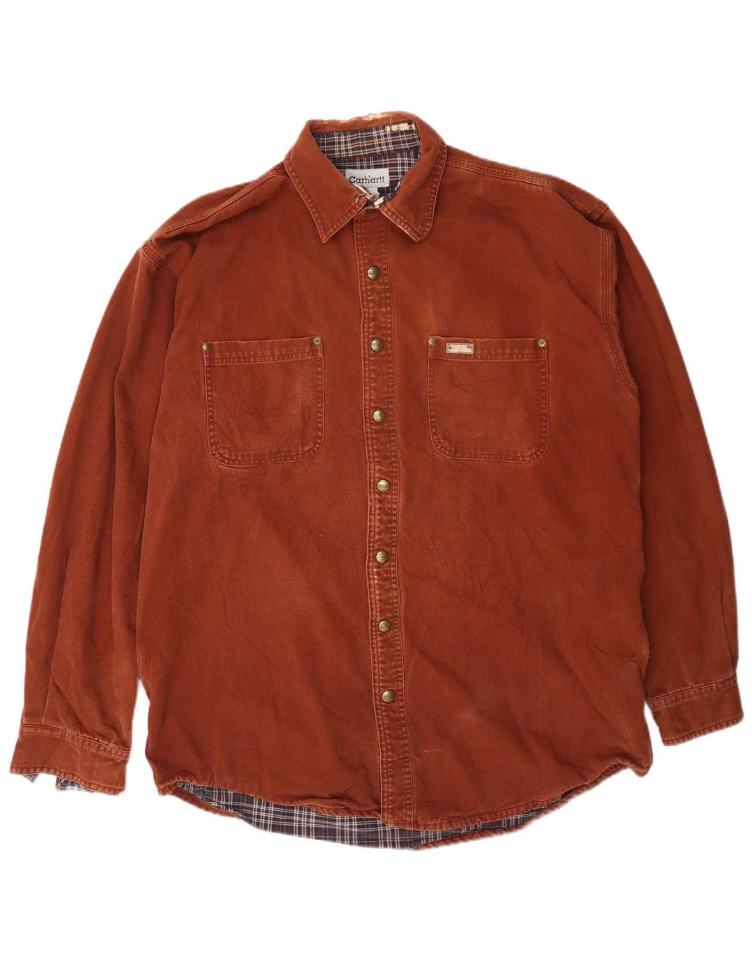 Carhartt muška košulja drvosječa, veliki smeđi pamuk