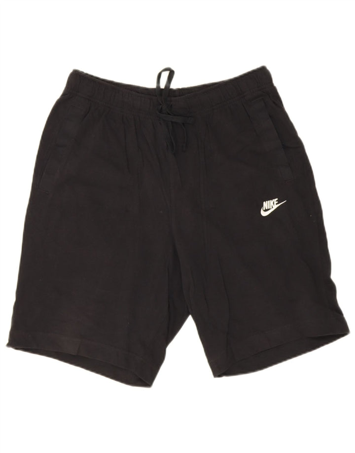Nike muške sportske kratke hlače srednje crne pamučne boje