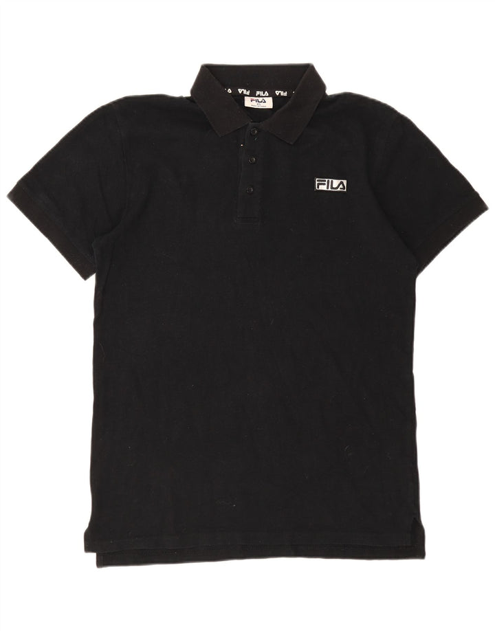 Fila muška polo majica XS crni pamuk