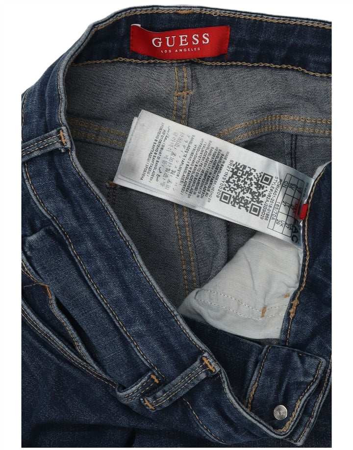 GUESS Ženske uske traperice W29 L28 tamnoplavi pamuk