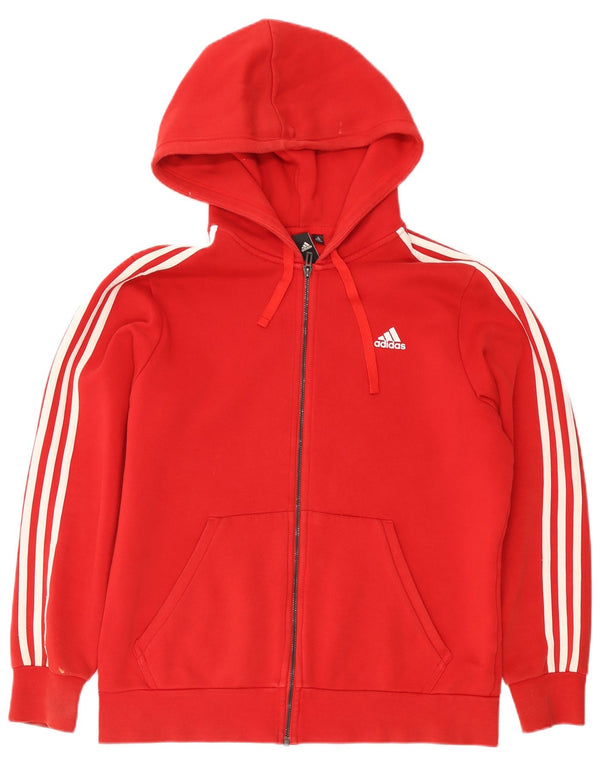 Adidas muški pulover s kapuljačom XL, crveni pamuk