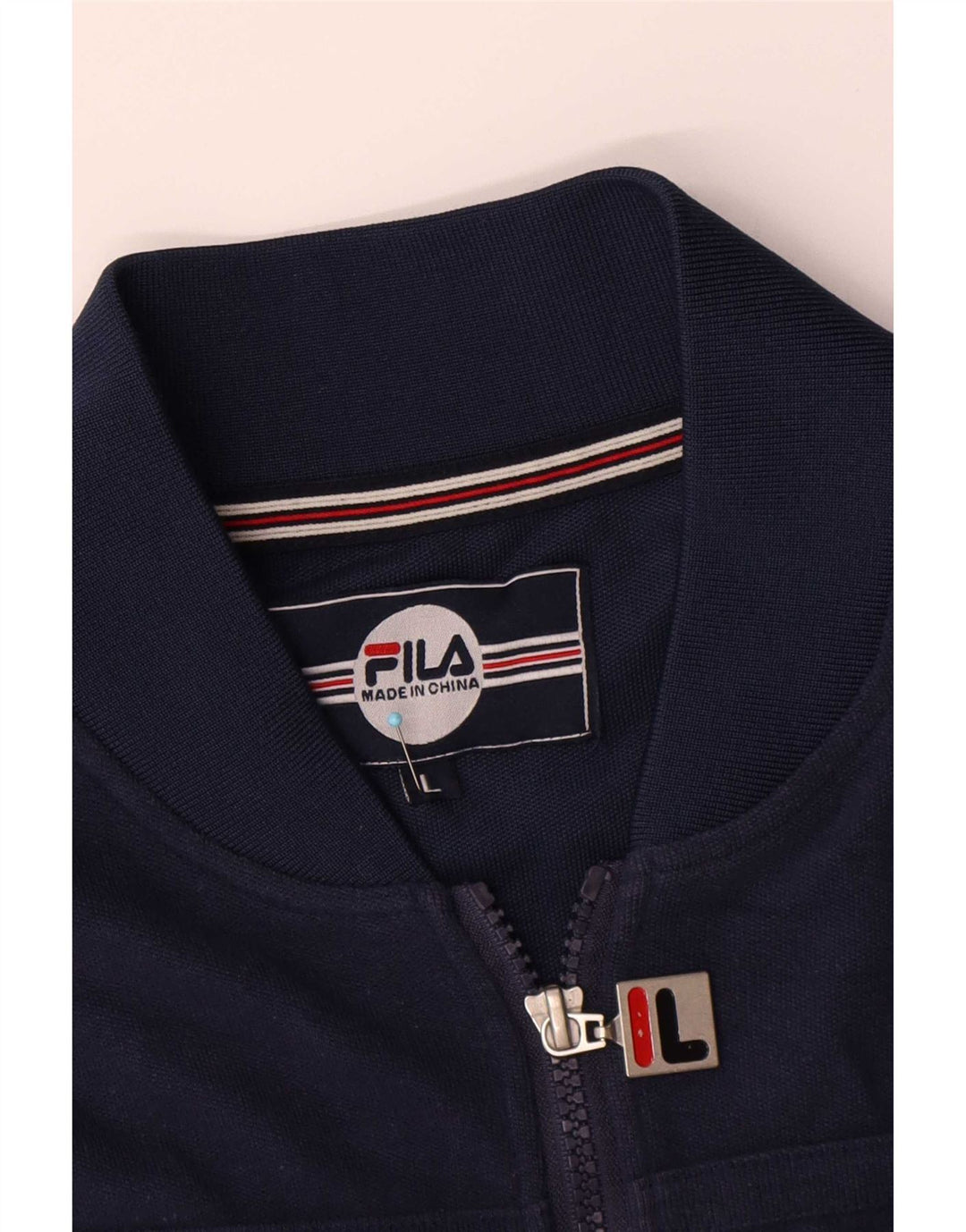Fila muška gornja jakna trenirke velika tamnoplava pamuk