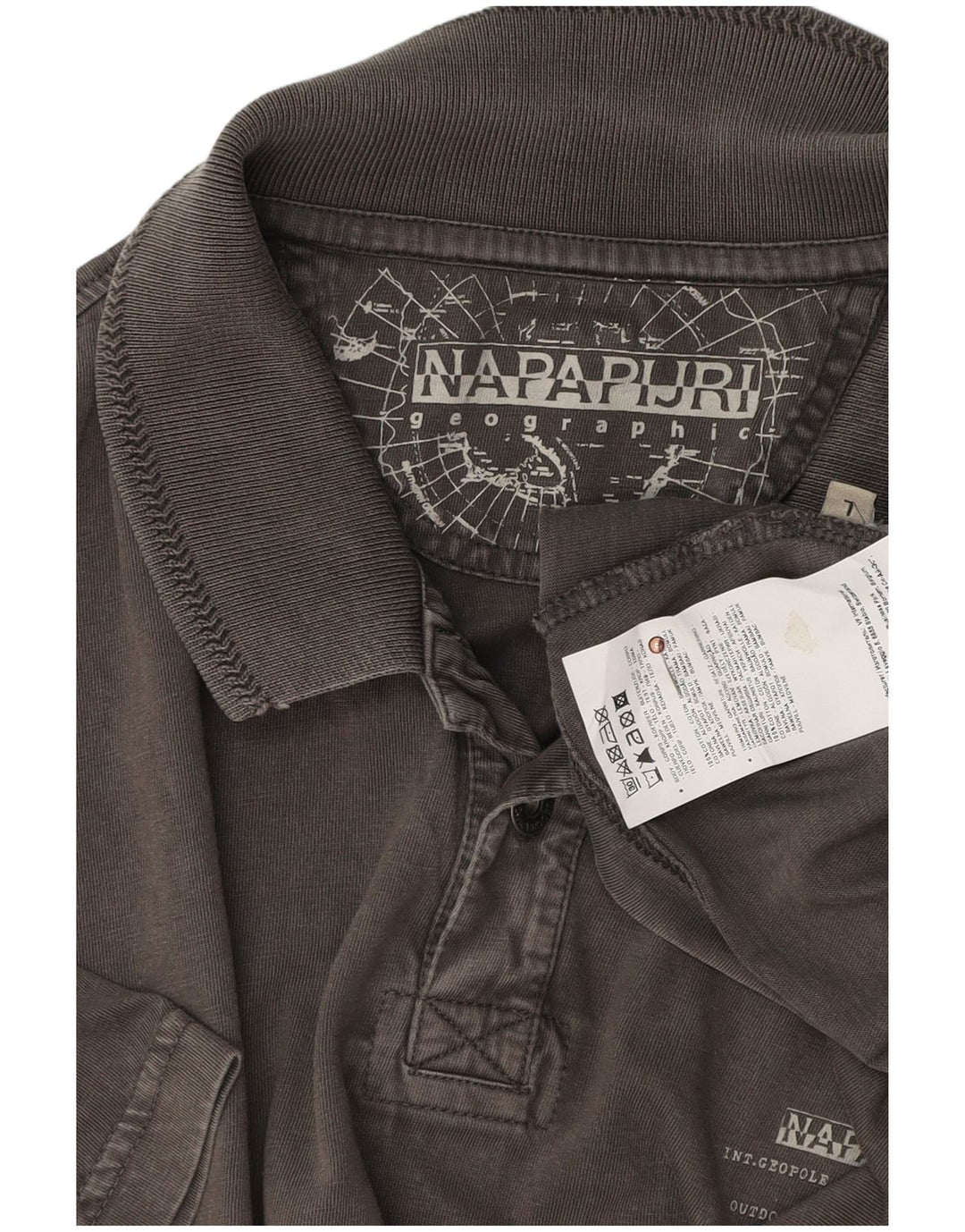 NAPAPIJRI muška polo majica velika siva pamuk