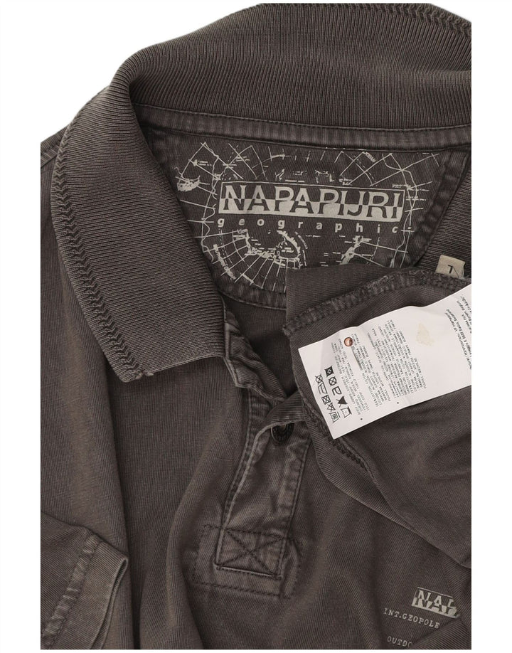 NAPAPIJRI muška polo majica velika siva pamuk