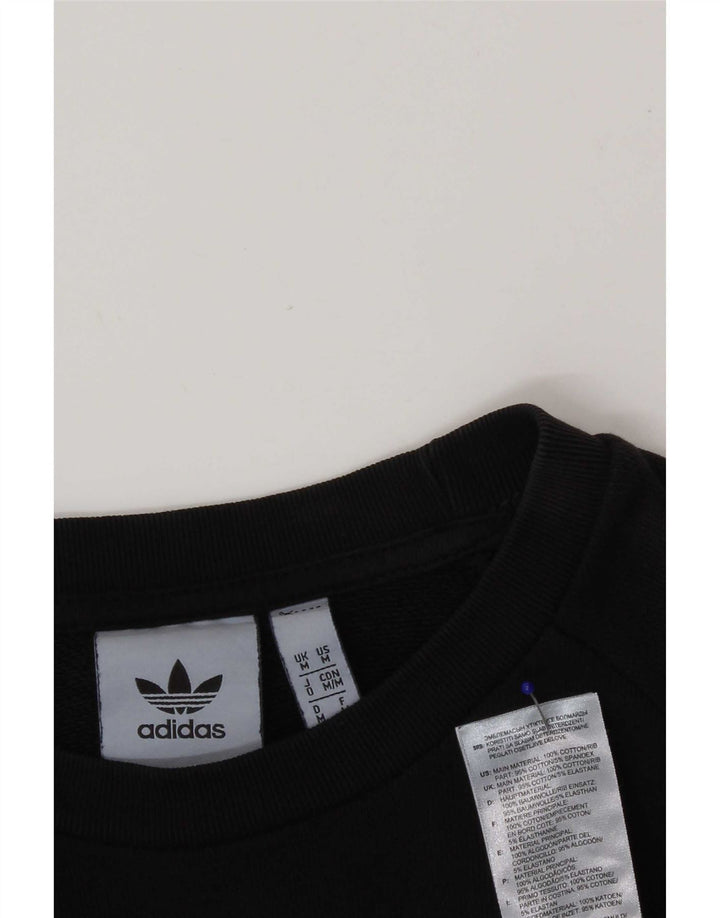 Adidas muška majica srednje veličine, crni pamuk