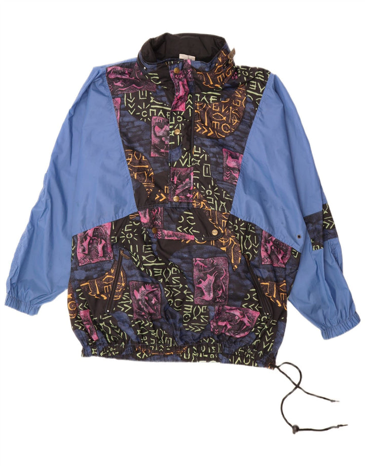 ALEX ATHLETICS muška anorak jakna UK 40 velika plava geometrijska poliamida