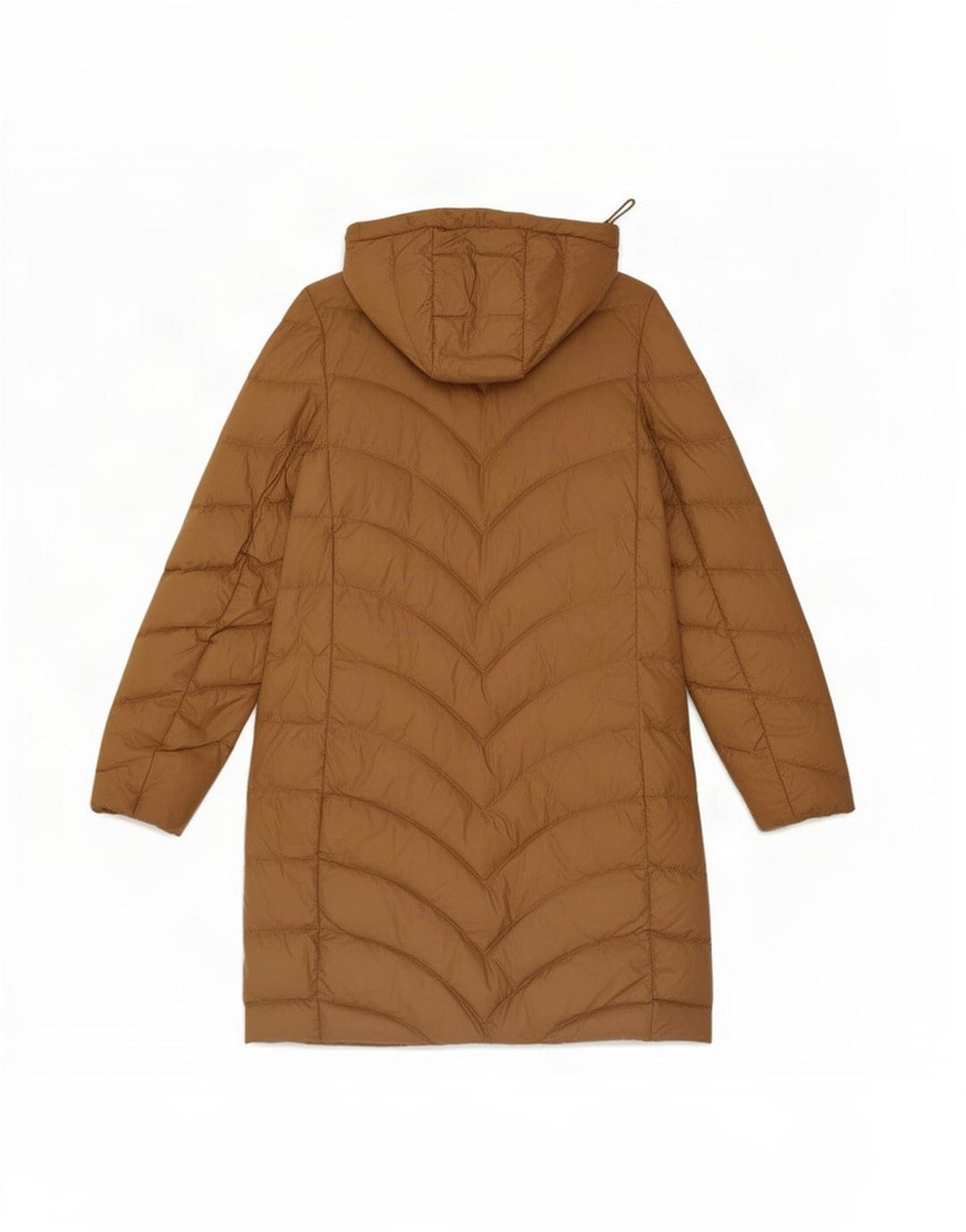 Marks & Spencer ženski podstavljeni kaput s kapuljačom UK 8 Small Brown