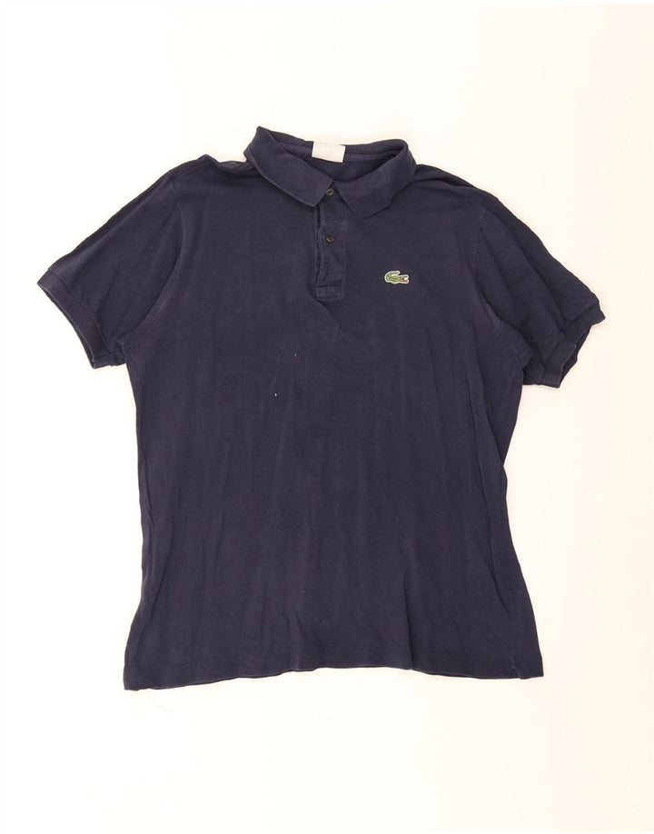 Lacoste muška polo majica veličine 5 velika tamnoplava pamuk