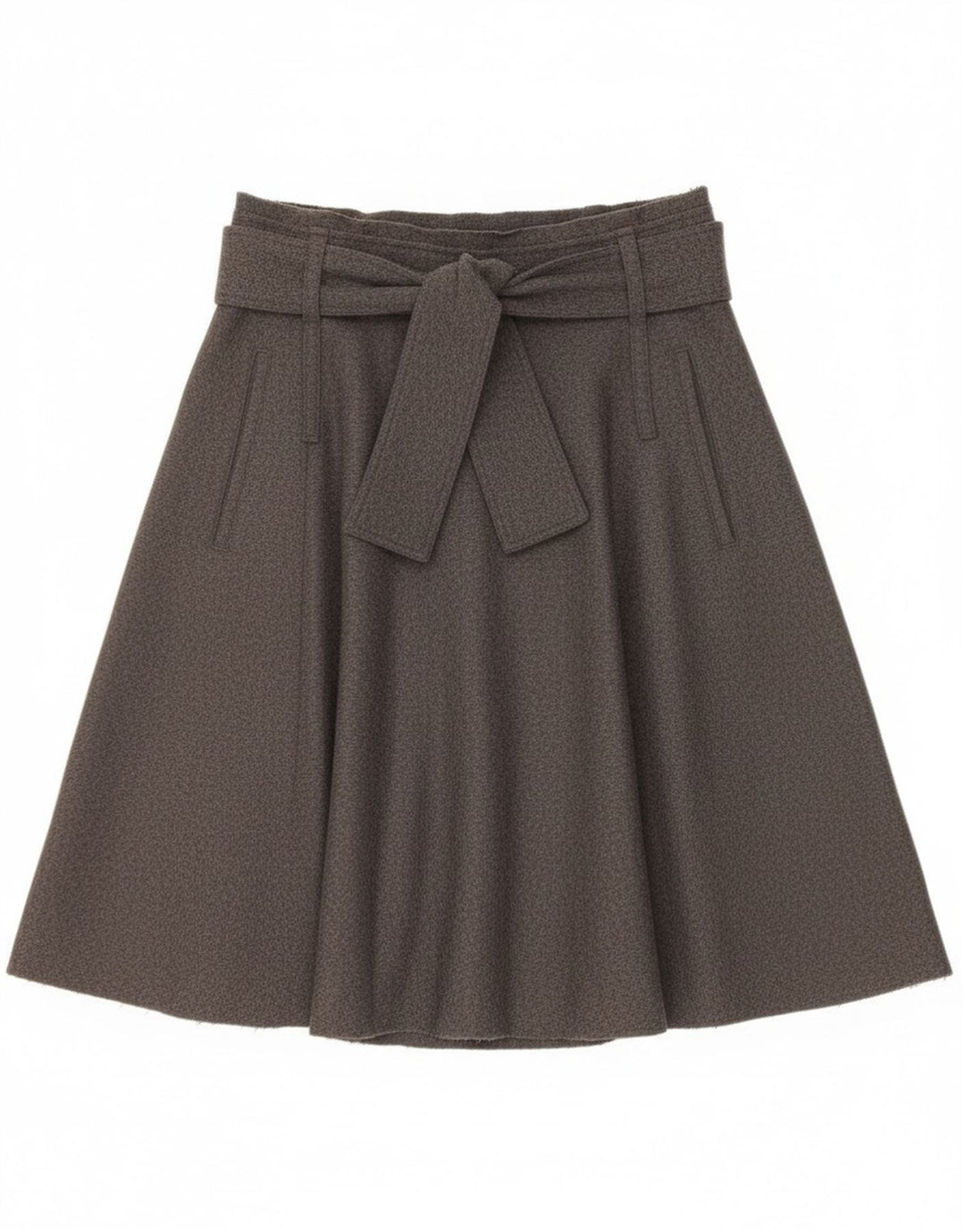 Henry Cottons Ženska suknja A-kroja IT 42 Srednje W28 Siva vuna