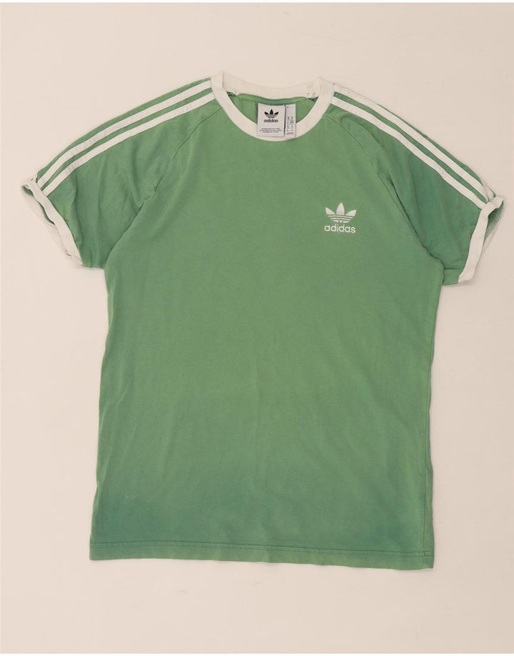 ADIDAS muška majica kratkih rukava Srednje zeleni pamuk